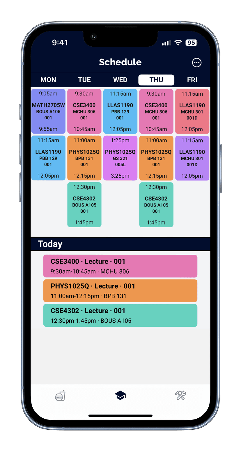 Weekly Schedule